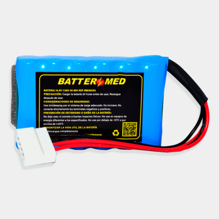 Batería Para Burdick Atria 14.4V 1.6Ah Ni-MH. Ref BM36053 vista frontal