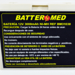 Batería Para GE 12V 3000mAh Ni-MH. Ref BM31030 vista especificaciones