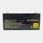 Batería Para GE Dinamap 6V 3.5 Ah, SLA vista frontal