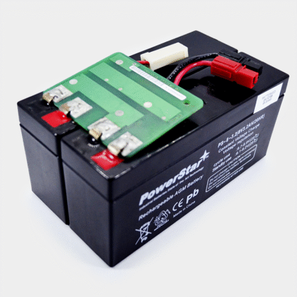 Batería Para Welch Allyn 8V 6.4Ah SLA. Ref BM10798 vista diagonal
