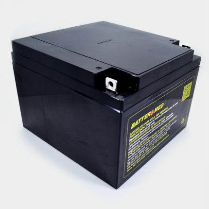 Bateria para Atom 12V 26Ah VRLA. Ref BM50046 vista diagonal