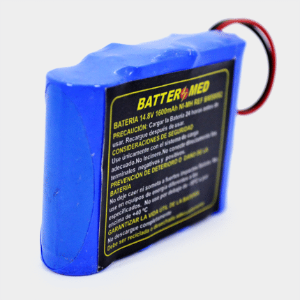 Bateria para Biocare 14.8V 1600mAh Ni-MH. Ref BM50082 vista diagonal