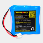 Batería para Biocare 14.8V 3400mAh vista frontal