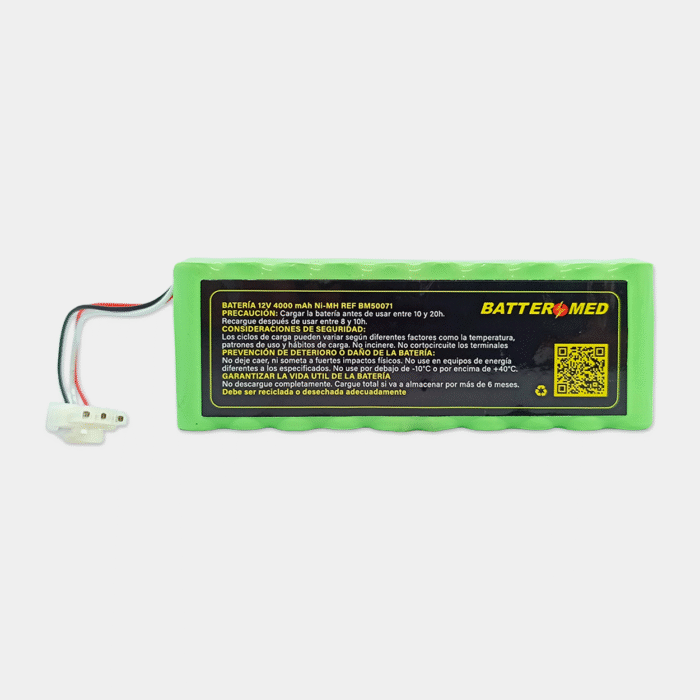 Bateria para Bionet 12V 4000mAh vista frontal