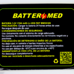 Batería para Bodyguard 7.2V 1700mAh vistaespecificaciones