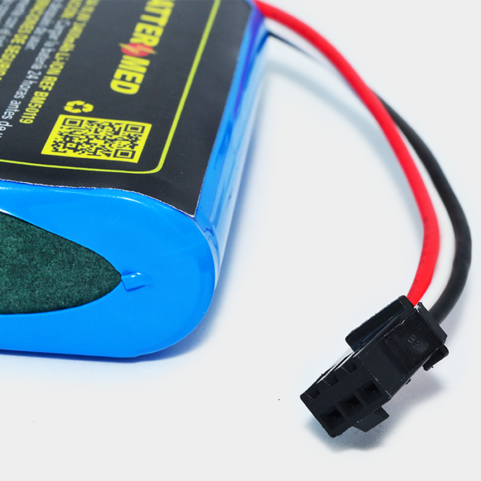 Batería para Comen 10.8V 3400mAh vista conectores