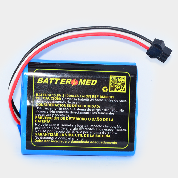 Batería para Comen 10.8V 3400mAh vista frontal