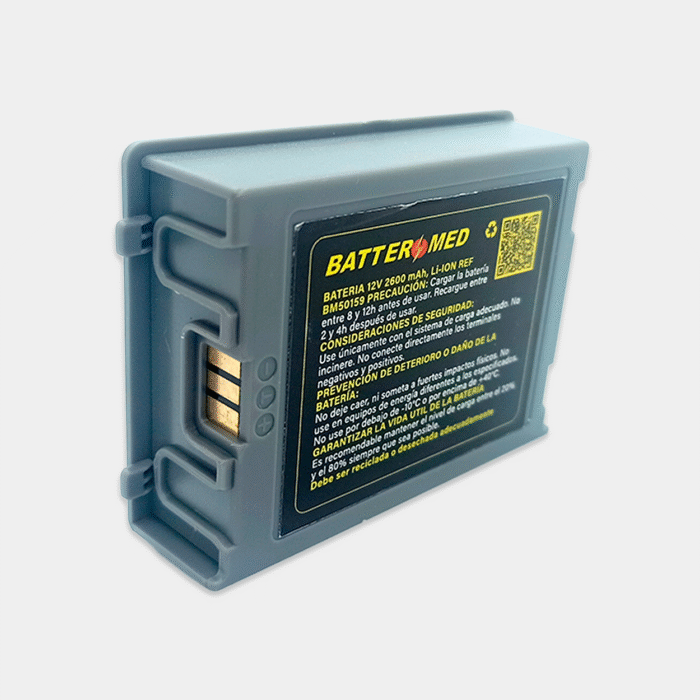 Batería para Comen 12V 2600mAh Li-Ion vista lateral