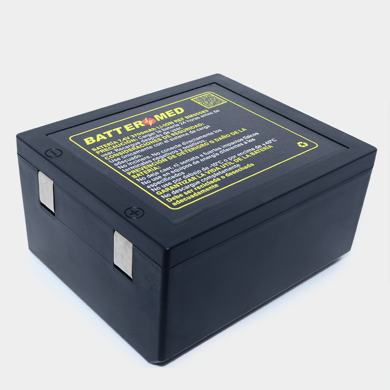 Batería para Contec 7.4V 3700mAh vista lateral Batería para Contec 7.4V 3700mAh vista lateral