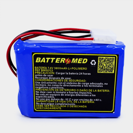 Bateria para Contec 7,4V 3800mAh, Li-Polímero. Ref BM50113 vista frontal