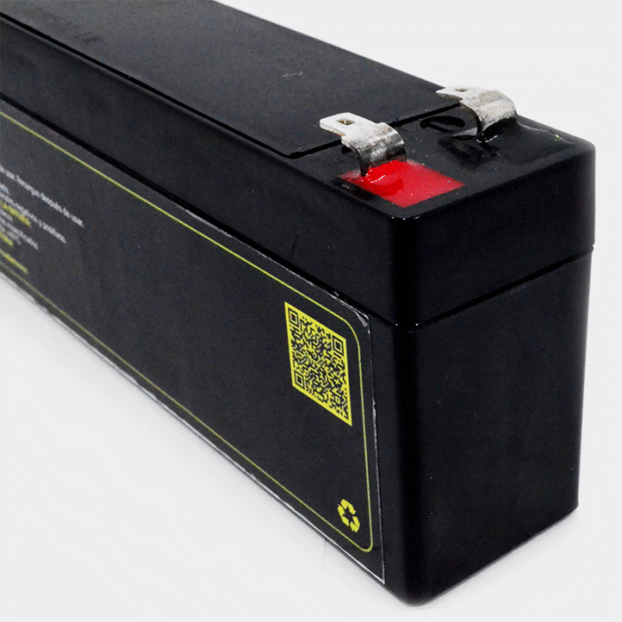 Bateria para Datex Ohmeda 12V 2.4Ah vista conector