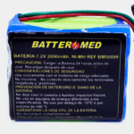 Bateria para Drager 7.2V 2000mAh Ni-MH. Ref BM50099 vista especificaciones