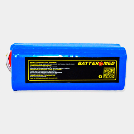 Bateria para Fukuda 9.6V 2000mAh vista frontal