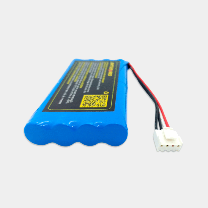 Bateria para Fukuda 9.6V 4.0Ah vista conector