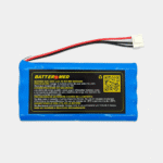 Bateria para Fukuda 9.6V 4.0Ah vista frontal