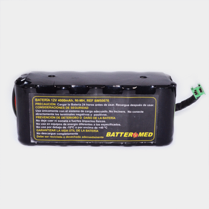 Bateria para GE 12V 4000mAh Ni-MH. Ref BM50076 vista frontal
