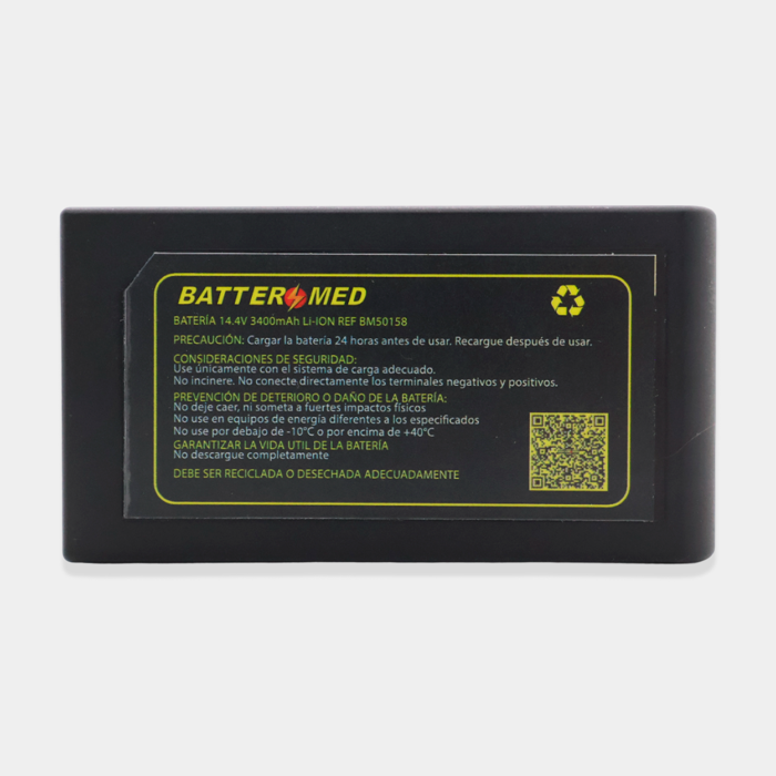Batería para GE 14.4V 3400mAh vista frontal