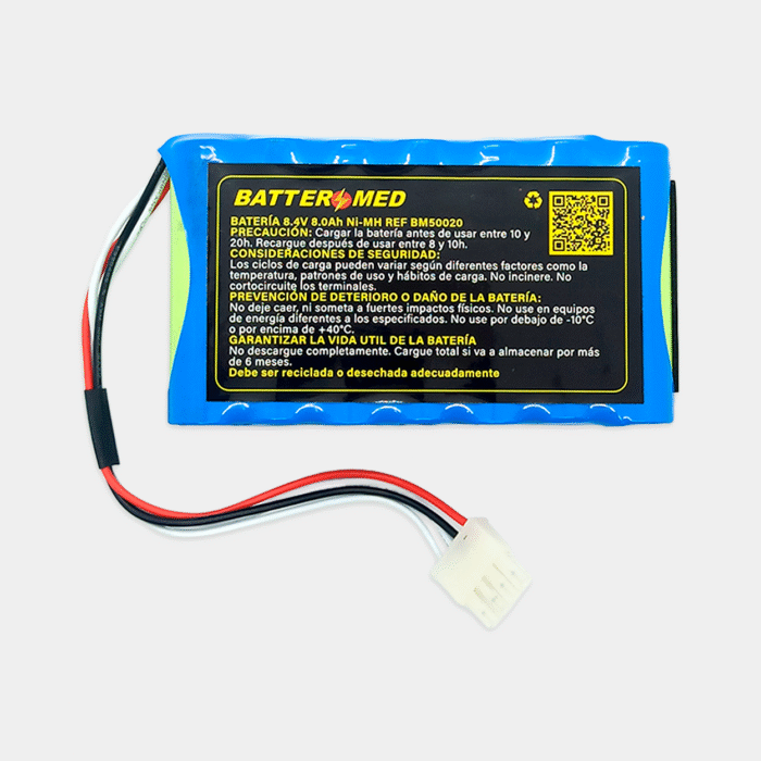 Bateria para GE 8.4V 8.0Ah vista frontal