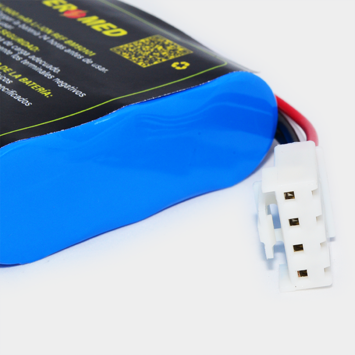 Batería para Mindray 11.1V 2600mAh vista conectores
