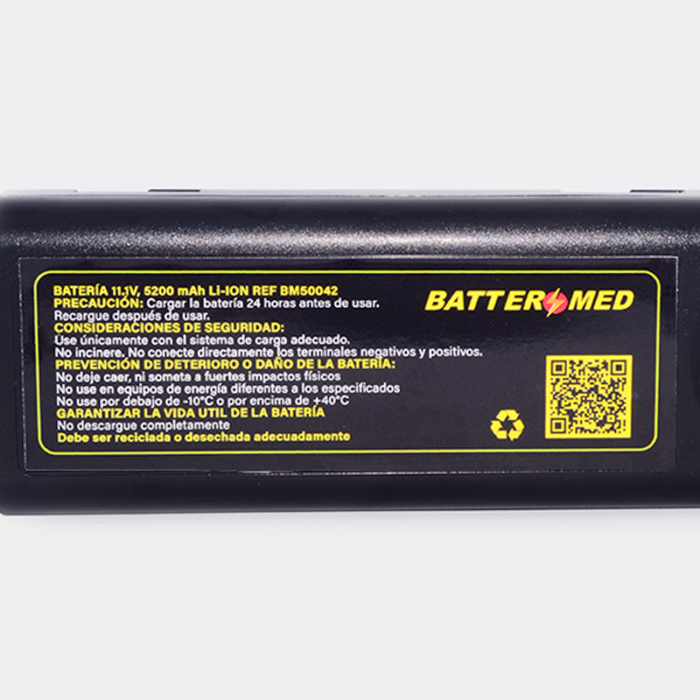 Batería para Mindray 11.1V 5200mAh vista especificaciones
