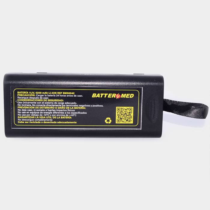 Batería para Mindray 11.1V 5200mAh vista frontal
