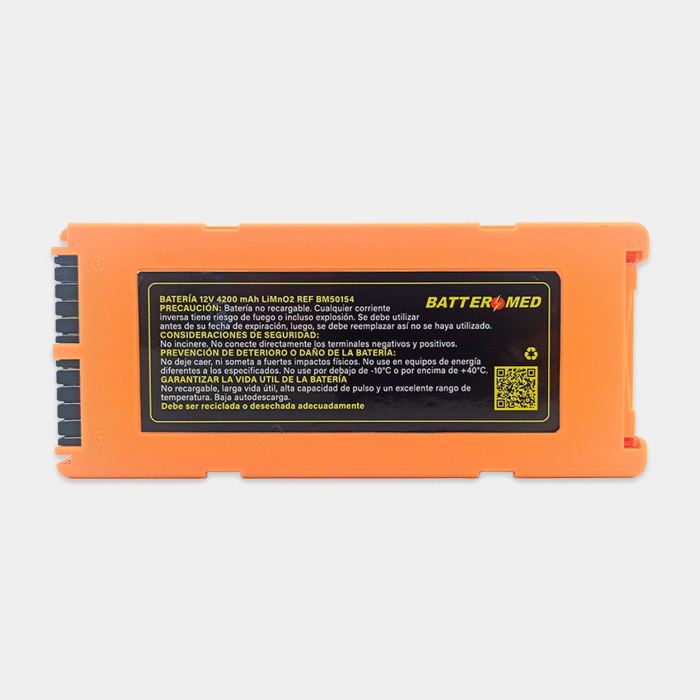 Bateria para Mindray 12V 4200mAh Li-MnO2 vista frontal