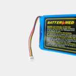 Batería para Mir Spirodoc 3.7V 1150mAh vista conector