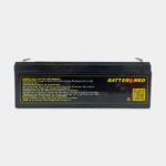 Bateria para Mortara 12V 2.3 Ah vista frontal
