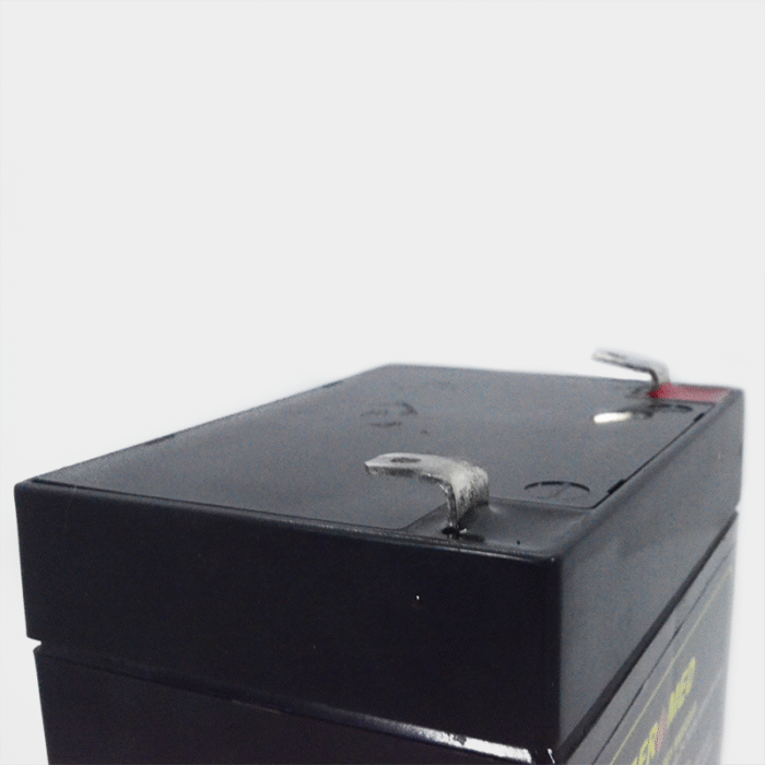 Batería para Nihon Koden 12V 2.9Ah SLA. Ref BM50066 vista conectores
