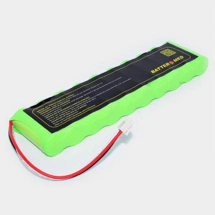 Bateria para Nihon Kohden 12V 2000mAh Ni-MH. Ref BM50032 vista diagonal