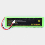 Bateria para Nihon Kohden 12V 2000mAh Ni-MH. Ref BM50032 vista frontal