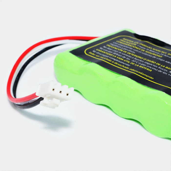 Bateria para Nihon Kohden 12V 2000mAh Ni-MH. Ref BM50032 vista lateral