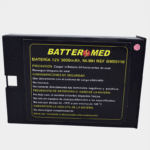 Bateria para Nihon Kohden 12V 3000mAh Ni-MH. Ref BM50110 vista frontal
