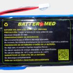 Bateria para Nihon Kohden 12V 3800mAh Ni-MH. Ref BM50096 vista especificaciones