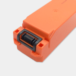 Batería para Nihon Kohden 27V 2700mAh, Li-MnO2 vista conector