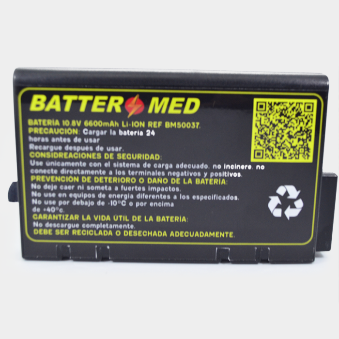 Batería para Philips 10.8V 6600mAh vista frontal