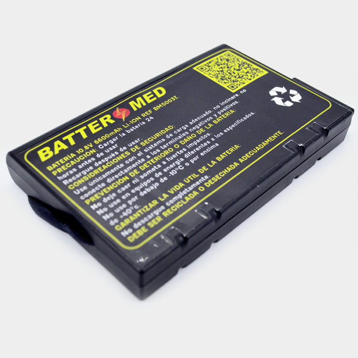 Batería para Philips 10.8V 6600mAh vista lateral