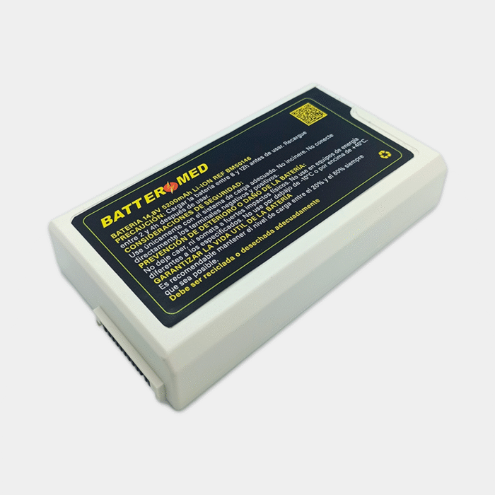 Batería para Philips 14.8V 5200mAh Li-Ion vista diagonal izquierda