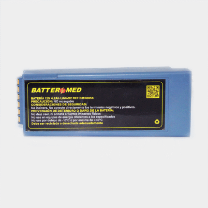 Bateria para Philips Heartstart 12V 4200mAh vista frontal