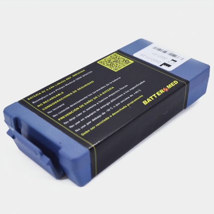 Bateria para Philips Medical 9V 4200mAh Li-MnO2. Ref BM50064 vista diagonal