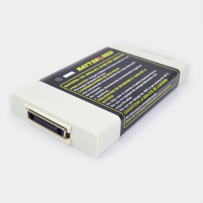 Bateria para Siemens 12V 4000mAh, Ni-MH. Ref BM50106 vista diagonal