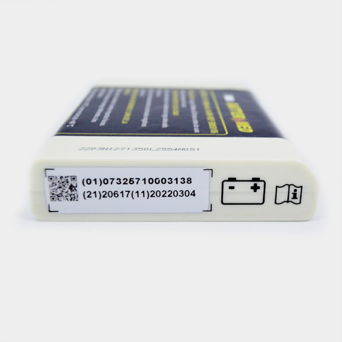 Bateria para Siemens 12V 4000mAh, Ni-MH. Ref BM50106 vista lateral