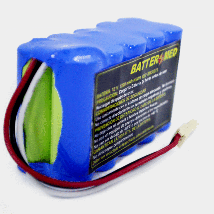 Bateria para Susuken Kenz 12V 1200mAh Ni-MH. Ref BM50073 vista diagonal