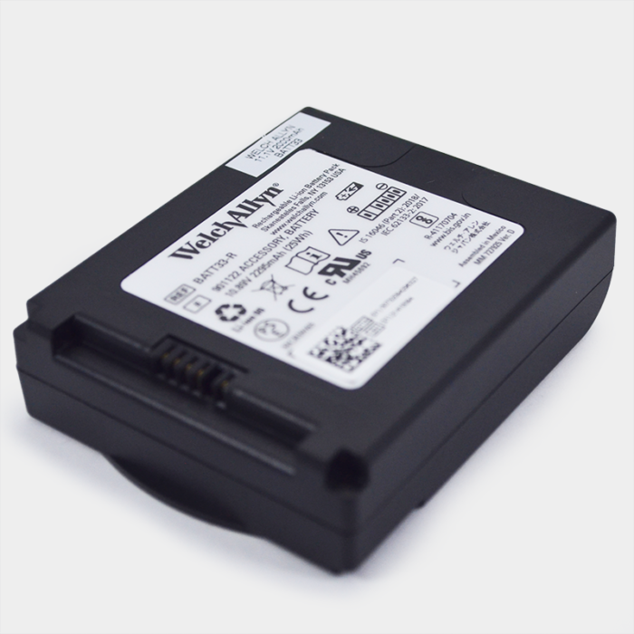 Batería para Welch Allyn 11.1V 2000mAh vista lateral