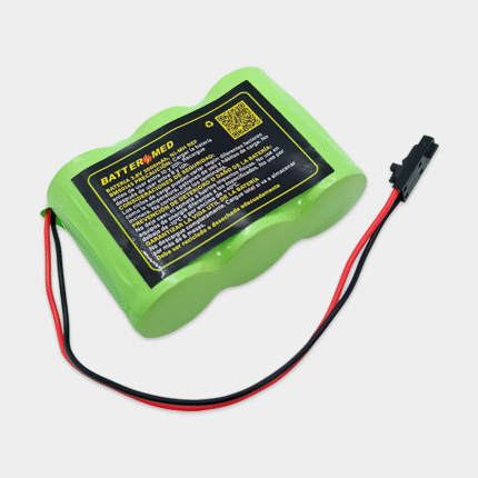 Batería para Welch Allyn 3.6V 3000mAh, NI-MH vista diagonal