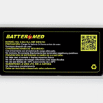 Bateria para Zoll 10V 2.5Ah SLA. Ref BM10720 vista especificaciones