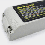Bateria para Zoll 10V 2.5Ah SLA. Ref BM10720 vista lateral
