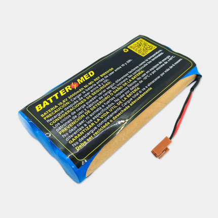 Batería para bomba de infusión 10.8V 3000mAh, NI-MH vista lateral izquierda