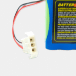 Batería para mediana 8.4V 7600mAh, NI-MH vista conector