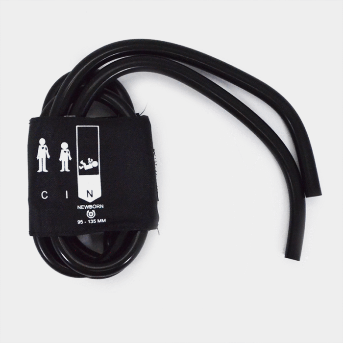 Brazalete de dos vias tipo neonato vista frontal